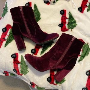 Red Velvet Booties